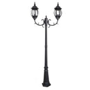 Poste Jardim Colonial duas Cúpulas para lâmpadas E27 PC201/2-M ST757-Starlumen-