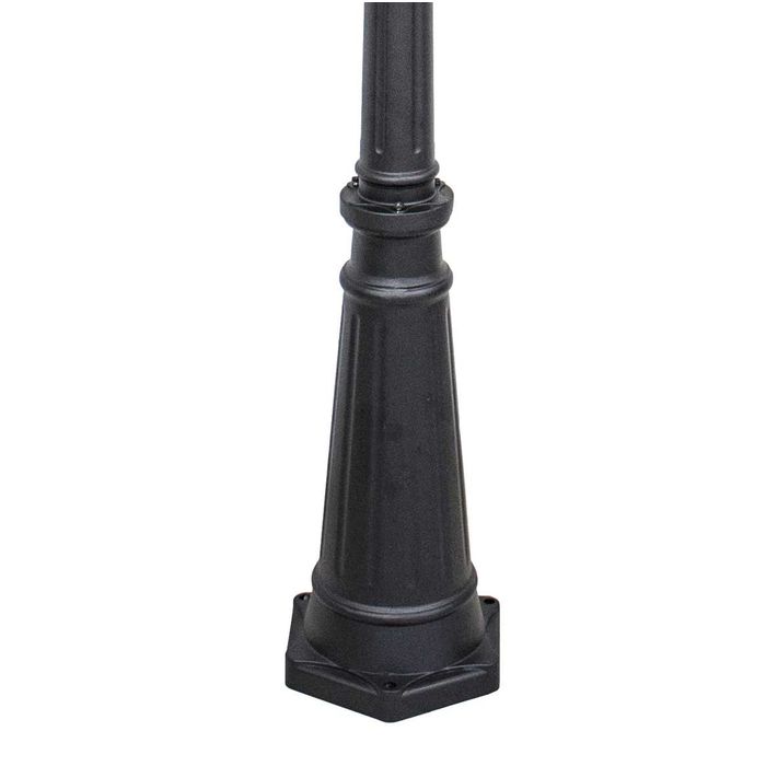 Poste de Jardim Colonial Alumínio e Vidro p/ E27 2,15m PC201/1-M ST454-Starlumen-