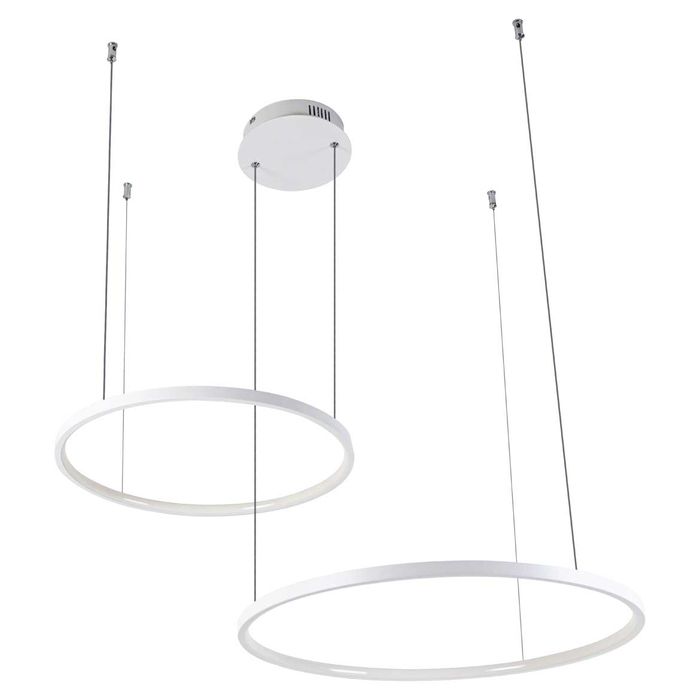 Pendente Quebec Branco LED Integrado 45w Quality QPD1435BR ST1927