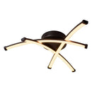 Plafon Drawn Moderno Hashtag Led Integrado 17w Alumínio QPL1369PT St1351