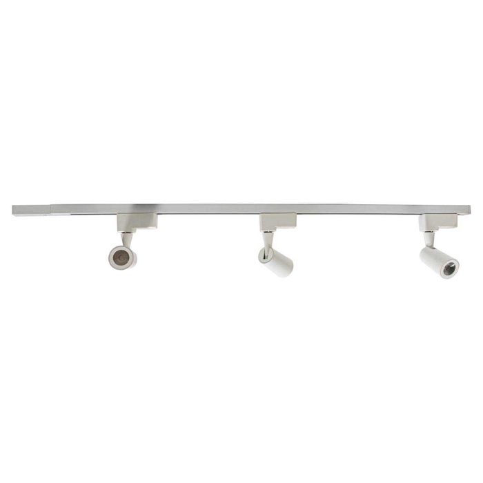 Kit 1 Trilho Eletrificado + 3 Spots Led 7w + Conector QSP1373 St1866 - Branco