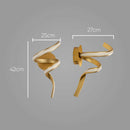 Arandela Fluire Dourado LED 12W RE007 Bella ST2466