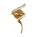 Arandela Fluire Dourado LED 12W RE007 Bella ST2466