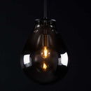 Pendente Caju Cúpula Vidro 23x30cm 1xE14 Bella Iluminação RZ001ESB ST1882