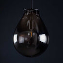 Pendente Caju Cúpula Vidro 23x30cm 1xE14 Bella Iluminação RZ001ESB ST1882