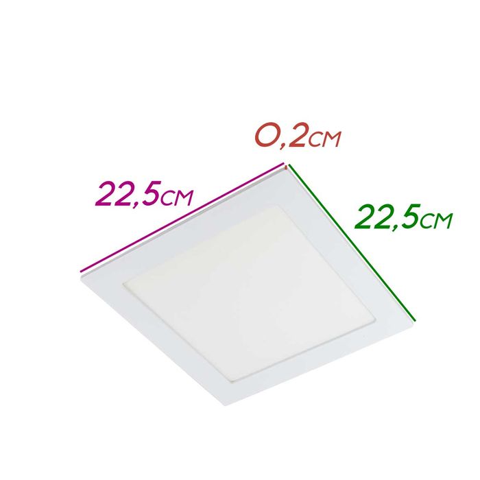 Painel Plafon Led 20w Embutir Save Energy SE-240.595 St1986