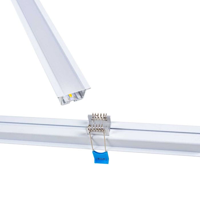 Perfil Embutir 1m + Fita LED 25W + Fonte Save Energy SE-255.1815 ST2031