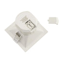 Spot Quadrado Embutir Branco LED 8W Branco Quente Downlight SE 360.2229 ST2734