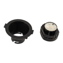 Spot Embutir Redondo Preto LED 8W Downlight Save Energy ST2741