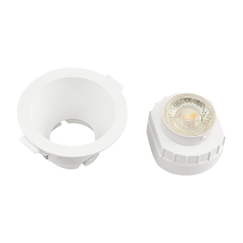 Spot Redondo Embutir LED 8W Branco Quente Downlight SE 360.2234 ST2733