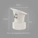 Spot Embutir Angular Redondo LED 8W Downlight Save Energy ST2739