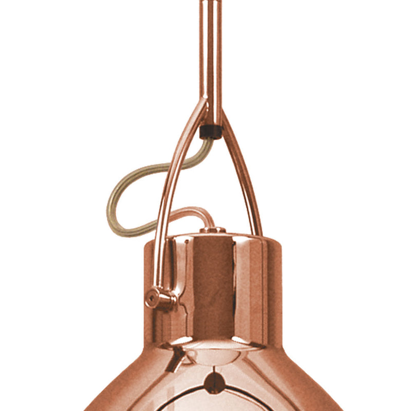 Pendente Clap d 22cm X 33cm  1xe27 127v / 220v Cobre - SE8961A - Bella Iluminação