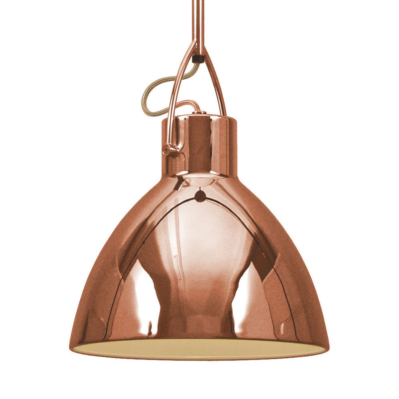 Pendente Clap d 22cm X 33cm  1xe27 127v / 220v Cobre - SE8961A - Bella Iluminação