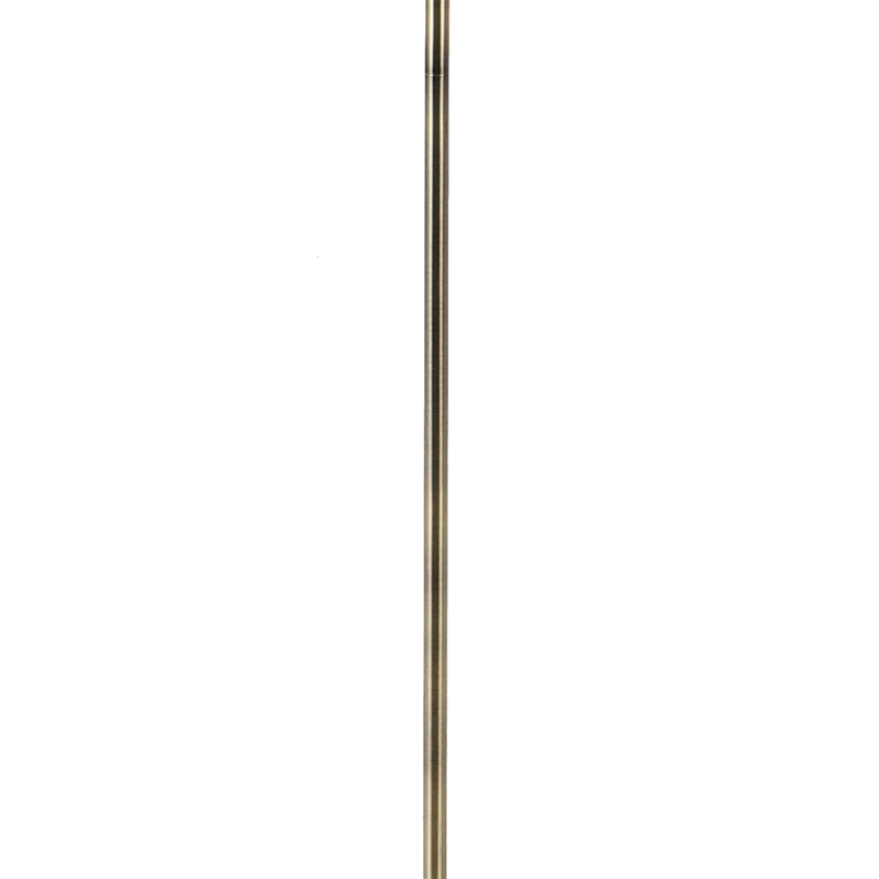 Coluna Viva Dourado e Branco (d)25cm (a)160cm  1xe27 Bolinha 5w - SQ008 - Bella Iluminação