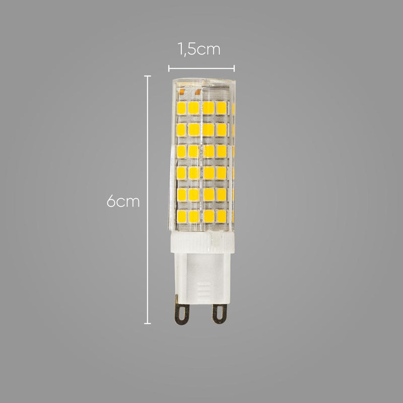 Lâmpada LED G9 3W Branco Quente Bilvot St179