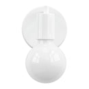 Arandela Cabeceira Parede Quarto Moderna Branco P/e27 St2684