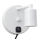 Arandela Cabeceira Parede Quarto Moderna Branco P/e27 St2684