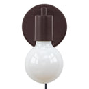 Arandela Cabeceira Parede Quarto Moderna Marrom P/e27 St2684