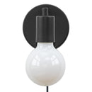 Arandela Cabeceira Parede Quarto Moderna Preto P/e27 St2684