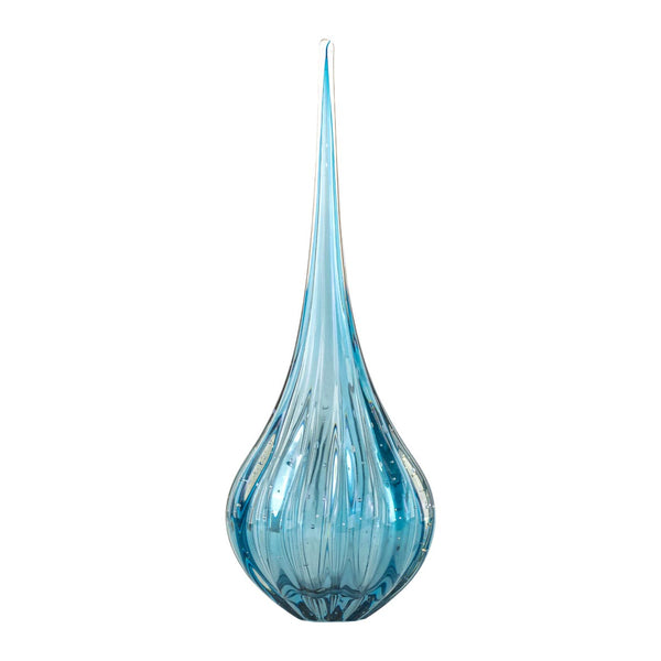 Enfeite Gota Murano Lighthouse Aquamarine 83_23_m.1 ST2698