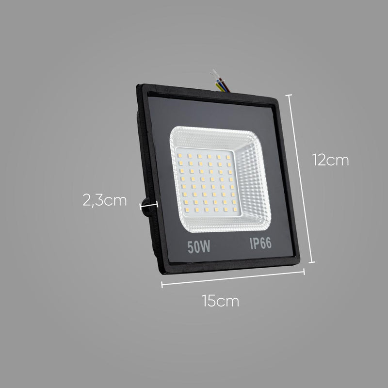 Refletor LED 50W 3000k SMD Flood Light ST2699