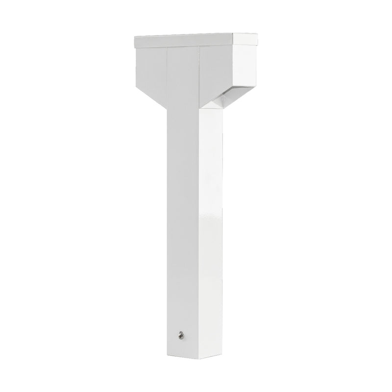 Poste Balizador Luminária Jardim 2 Focos Branco P/ MR11 ST2767