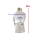 Soquete Sensor De Presença Fotocélula Ajustável E27 St551