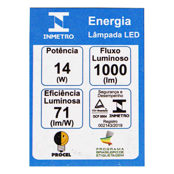 Lâmpada LED PAR38 E27 14W St877