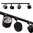 Spot Alumínio Titan P/ Trilho Eletrificado Starlux P/ Ar111 ZTL018-BK ST2301-Starlux-Starlumen