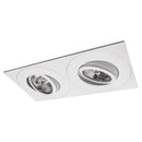 Spot Duplo Embutir Orientável Sistema Click Gu10 Ar70 IL0191 St1911-Interlight-Starlumen