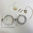 Spot Ecco Quadrado Rente Embutir Gu10 P/ Ar70 NS5701B St1842-Bella Iluminação-Starlumen