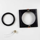 Spot Embutir Conecta ABS para AR111 Preto DL146AR111 Bella ST2364-Bella Iluminação-Starlumen