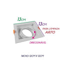 Spot Embutir Conecta ABS para AR70 Branco DL146AR70 Bella ST2341-Bella Iluminação-Starlumen