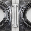 Spot Embutir Conecta ABS para AR70 Branco e Preto DL146AR70 Bella ST2341-Bella Iluminação-Starlumen