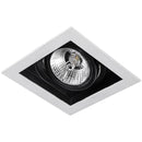 Spot Embutir Conecta ABS para AR70 Branco e Preto DL146AR70 Bella ST2341-Bella Iluminação-Starlumen