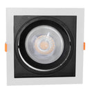 Spot Embutir Conecta ABS para E27 Branco e Preto DL146PAR30 Bella ST2340-Bella Iluminação-Starlumen