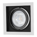 Spot Embutir Conecta ABS para E27 Branco e Preto DL146PAR30 Bella ST2340-Bella Iluminação-Starlumen