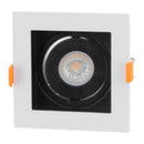 Spot Embutir Conecta ABS para MR11 Branco e Preto DL146MD Bella ST2365-Bella Iluminação-Starlumen