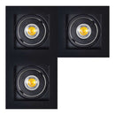 Spot Embutir Conecta ABS para MR11 Preto DL146MD Bella ST2365-Bella Iluminação-Starlumen