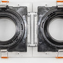 Spot Embutir Conecta ABS para PAR20 Branco e Preto DL146PAR20WB Bella ST2342-Bella Iluminação-Starlumen