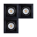 Spot Embutir Conecta ABS para PAR20 Preto DL146PAR20B Bella ST2342-Bella Iluminação-Starlumen