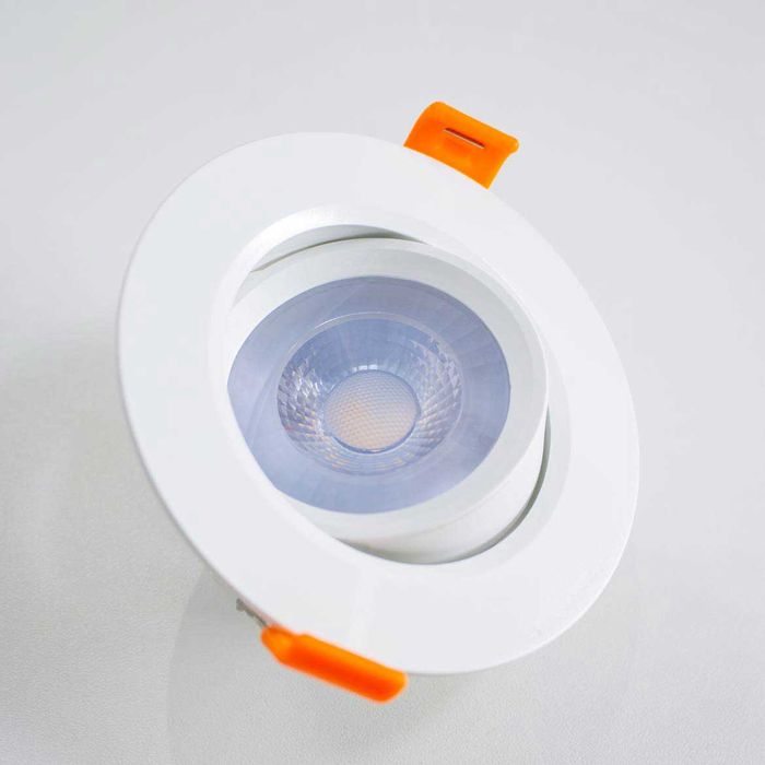 Spot Embutir Direcional Super LED 5W Redondo ST478-Starlumen-Branco Frio - 6500K-Bivolt-