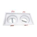 Spot Embutir Duplo Recuado Gu10 Mr16 Sistema Click IL4717 St441-Interlight-Starlumen