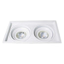 Spot Embutir Duplo Recuado Gu10 Mr16 Sistema Click IL4717 St441-Interlight-Starlumen