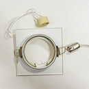 Spot Embutir Quadrado Rente Pop Gu10 P/ Ar70 Bella DL063 St1834-Bella Iluminação-Starlumen