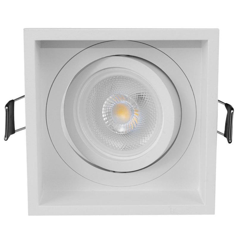 Spot Embutir Slim Frame Conecta Branco p/ PAR20 ou AR70 YA002W Bella ST2729-Bella Iluminação-Starlumen