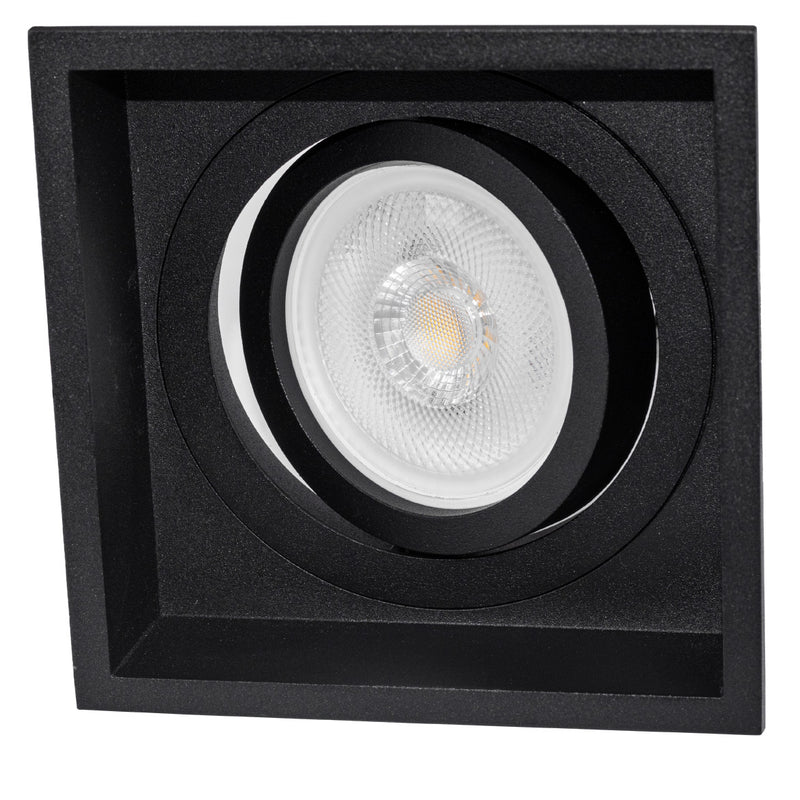 Spot Embutir Slim Frame Conecta Preto p/ PAR20 ou AR70 YA002B Bella ST2729-Bella Iluminação-Starlumen