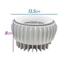 Spot Led 24w Halo No Frame Embutir Em Aluminio Bella Iluminação Ns1028 St1327-Bella Iluminação-Starlumen