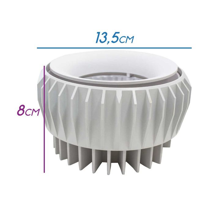 Spot Led 24w Halo No Frame Embutir Em Aluminio Bella Iluminação Ns1028 St1327-Bella Iluminação-Starlumen