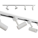 Spot P/ Trilho Eletrificado Branco ZTL015-WH Starlux P/ Mr11 ST2287-Starlux-Starlumen